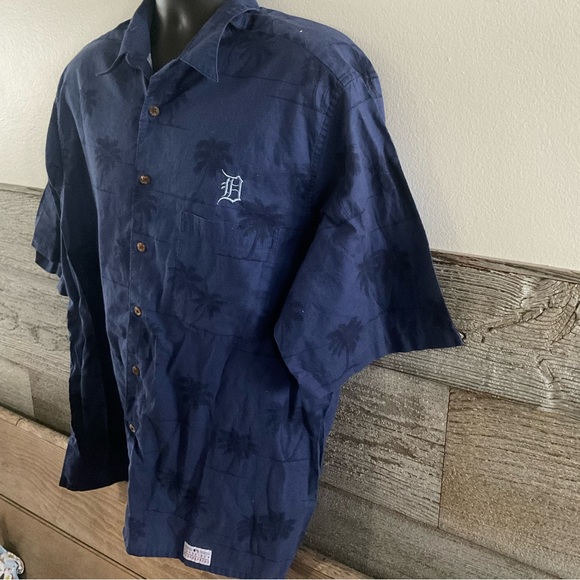 Reyn Spooner Detroit Tigers Hawaiian shirt size XL (C1) - Picture 2 of 8